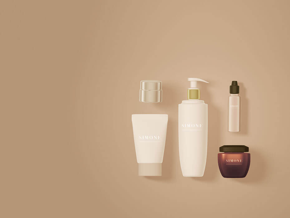Beauty products collection