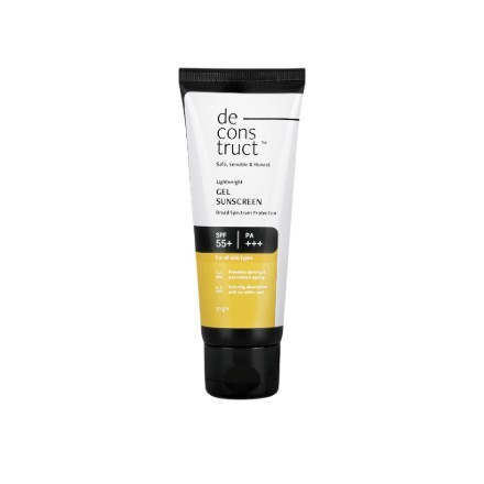 de consturct sunscreen test