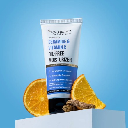  Ceramide & Vitamin C Brightening Oil-Free Moisturizer - 50g