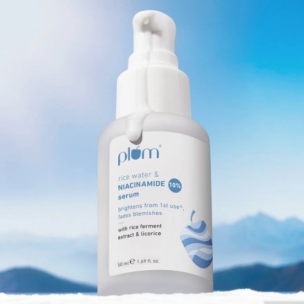 Plum Rice Water Niacinamide Face Serum