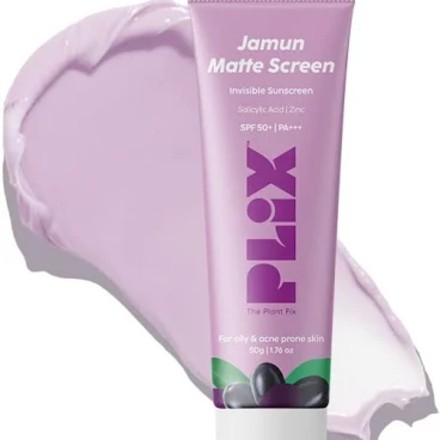 Plix The Plant Jamun Mattifying Lightweight Sunscreen